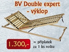 NV Double expert výklop příplatek k standartnímu výklopnému roštu  + 1 300,-Kč