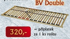 BV Double -příplatek k standartnímu výklopnému roštu + 320,-Kč