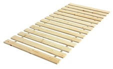 dřevěný rošt na popruzích  pro postel bez bez úložného prostoru a do přistýlky - 640,-Kč