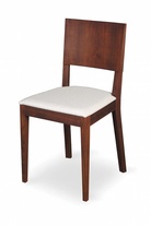 Židle Edita s čalouněným sedákem